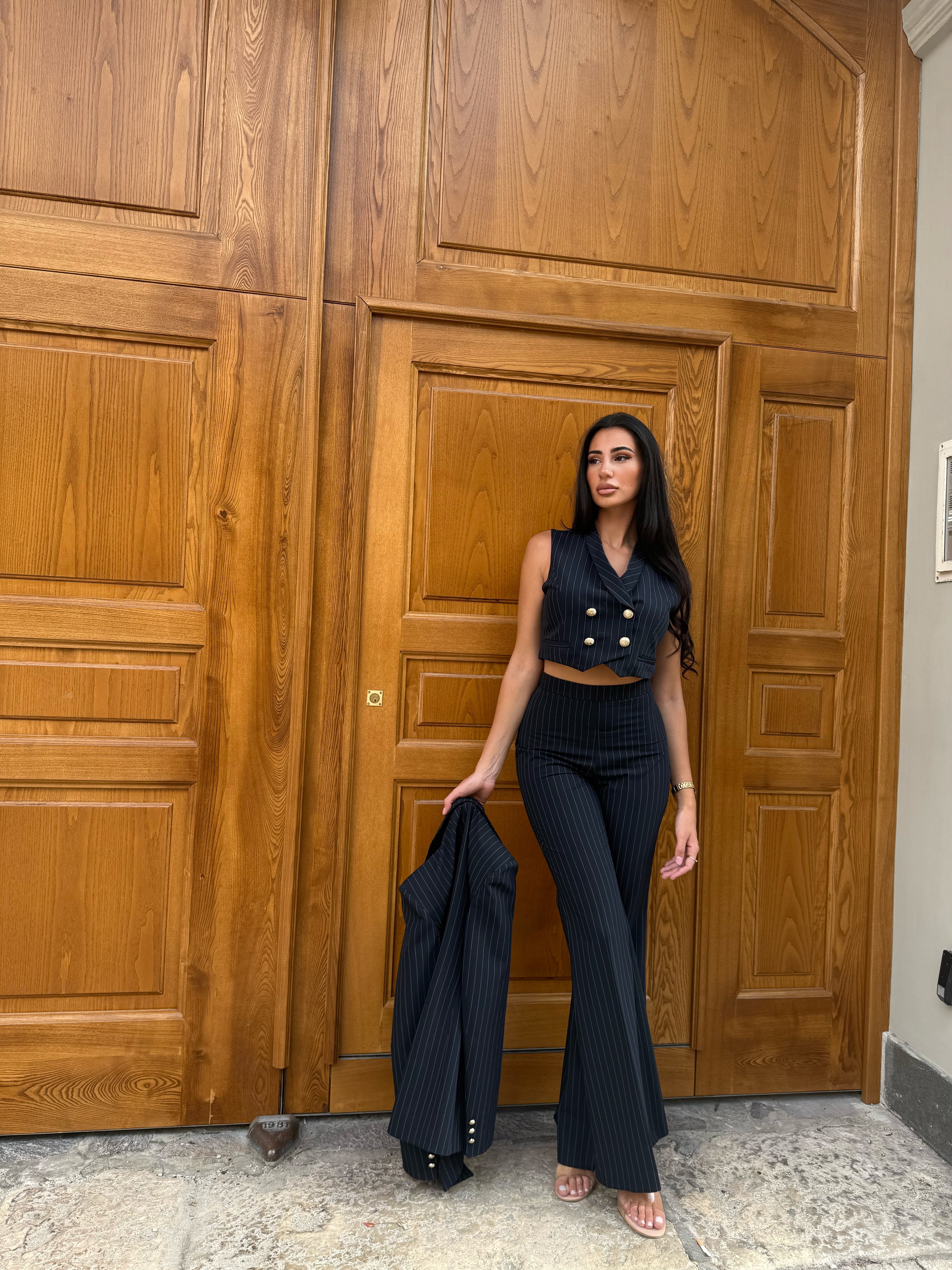 Tailleur Gessato